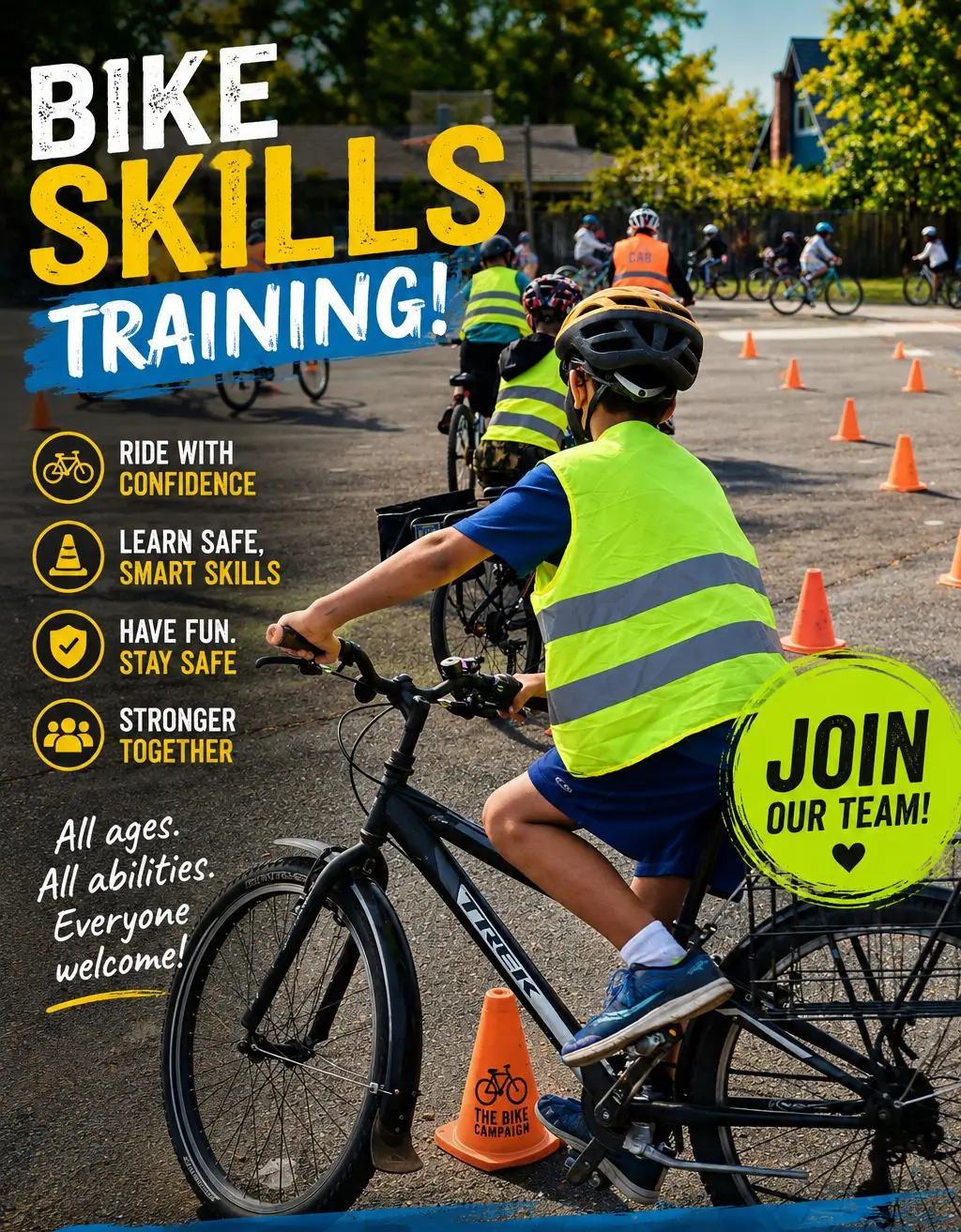 Bike Skills Training poster